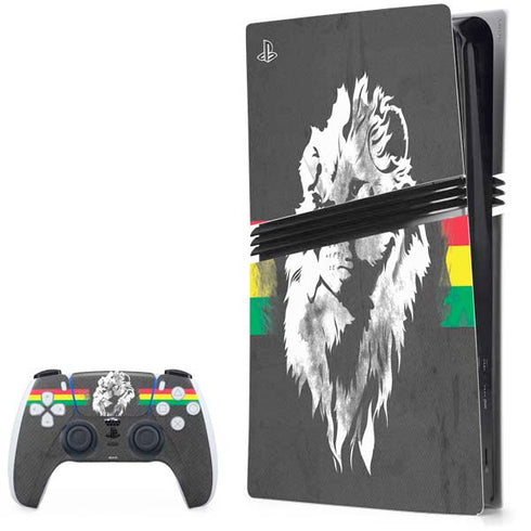 Horizontal Banner -  Lion of Judah PlayStation PS5 Skins